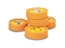 6 "things of today" weight disks